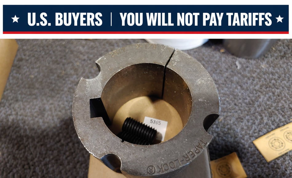 Dodge 117096 Taper-Lock Bushing - 2517 Series, 2.1250 in Bore, Finished with Keyway, 1/2 x 1/4 in Keyway, Sintered Steel