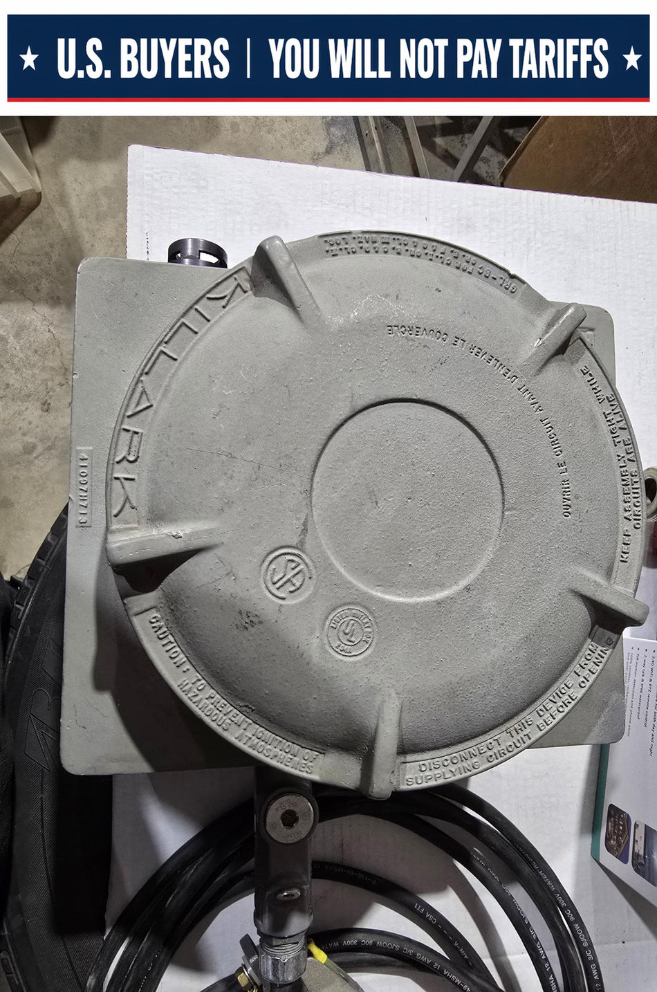 Spartan Controls Model: GPI 120VAC GROUND PERMISSIVE INTERLOCK (USED MISSING SWITCH ISOLATOR)
