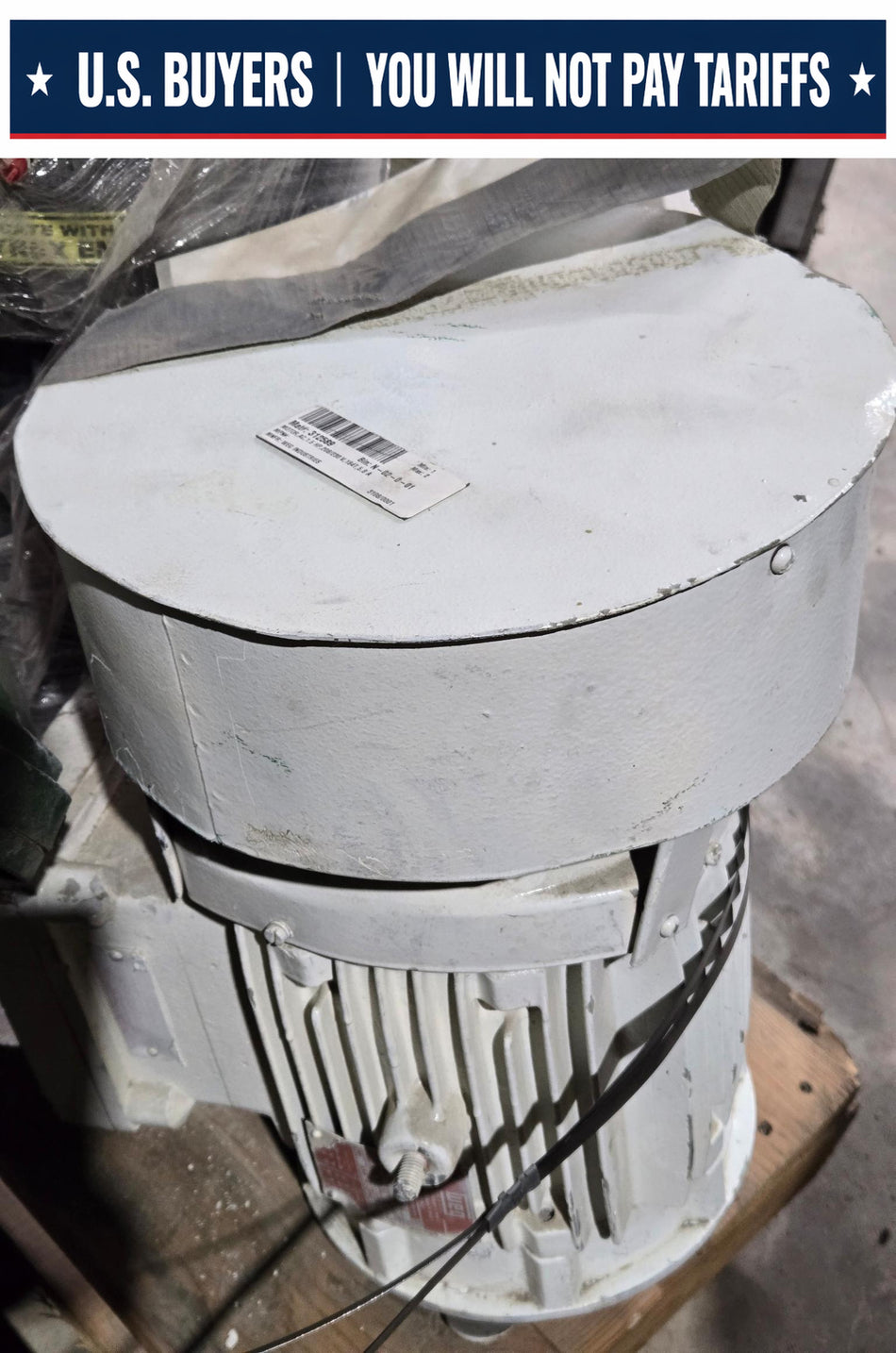WEG Electric EX Motor 1.5 HP - 208-230/460V- 3PH - 1160 RPM - FR 184T- TEFC EX1