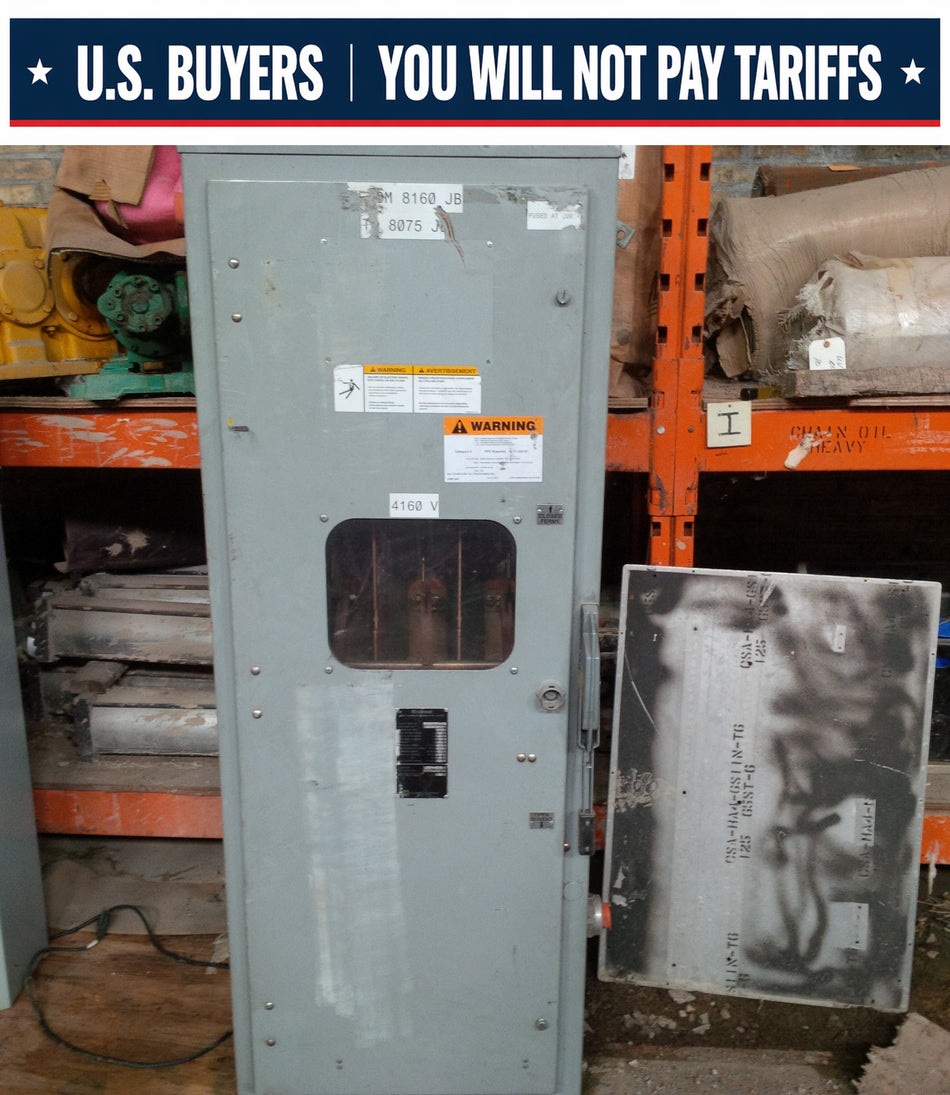 Square D 200 Amp, 5 KV  enclosed disconnect switch HMVB305200