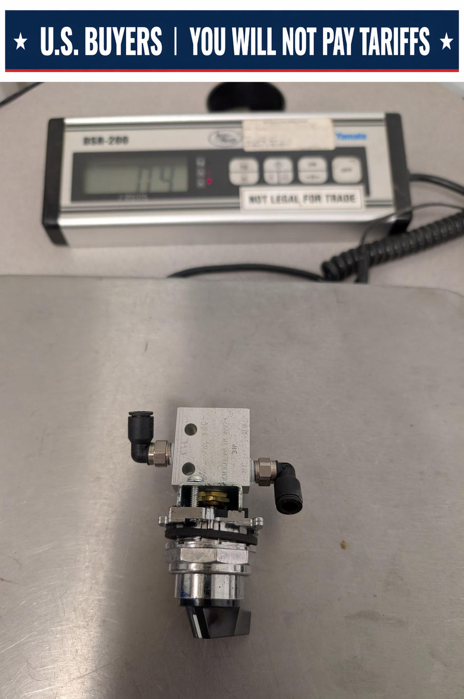 2 Position Selector Switch - Humphrey Pneumatic Valve Assembly includes TAC2 - 31P valve