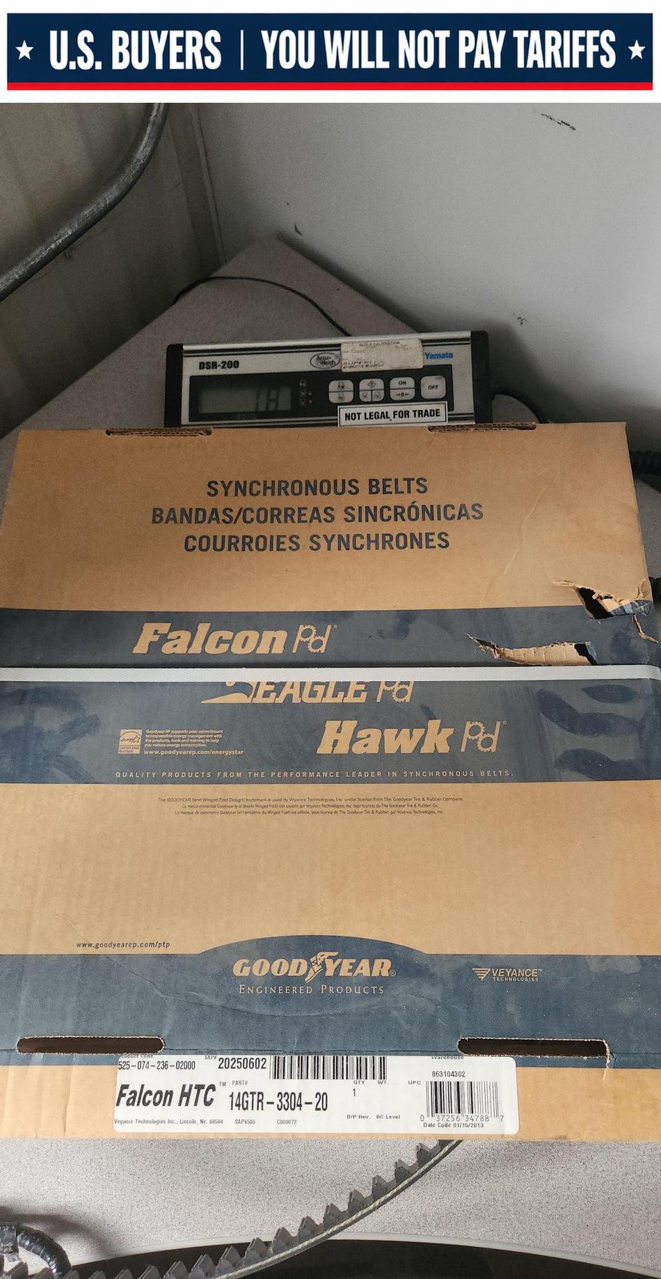 Falcon Pd 14GTR-3304-20 Timing Belt