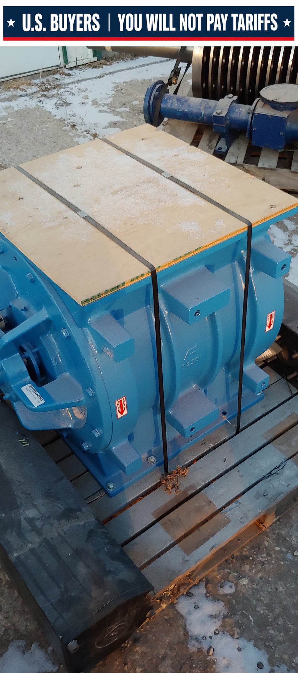 Ancaster Conveying Systems CI 18" x 18" Heavy Duty Rotary Airlock Valve