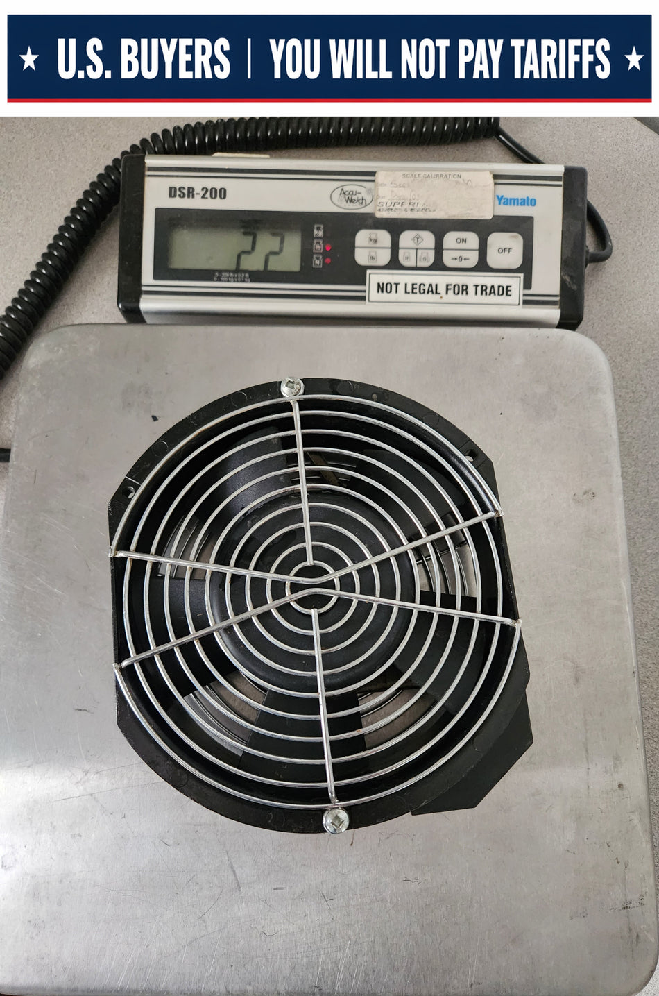 4WT42A Dayton 239 CFM AC AXIAL Fan 115V 0.23/0.22A 17251 AC Cooling Fan