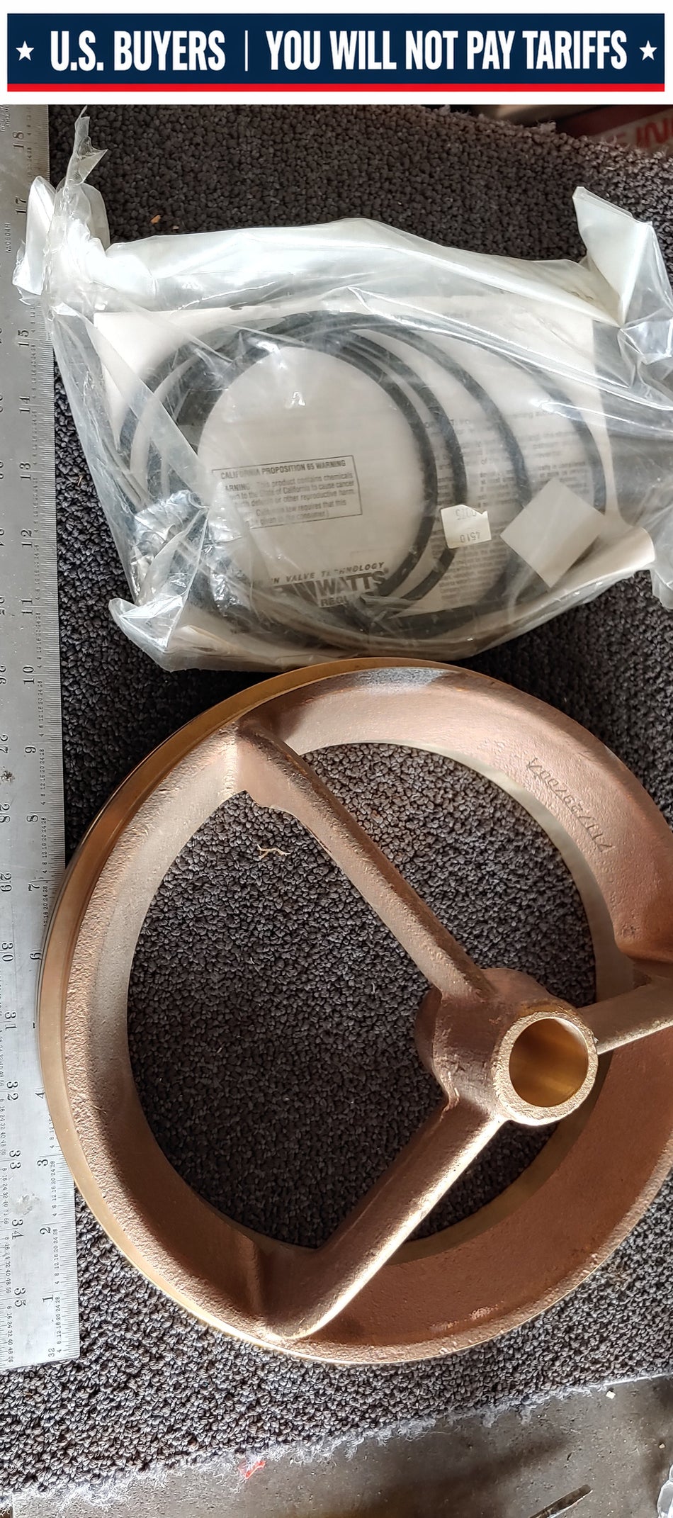 Watt's Seat Repair Kit 8" 709 887913