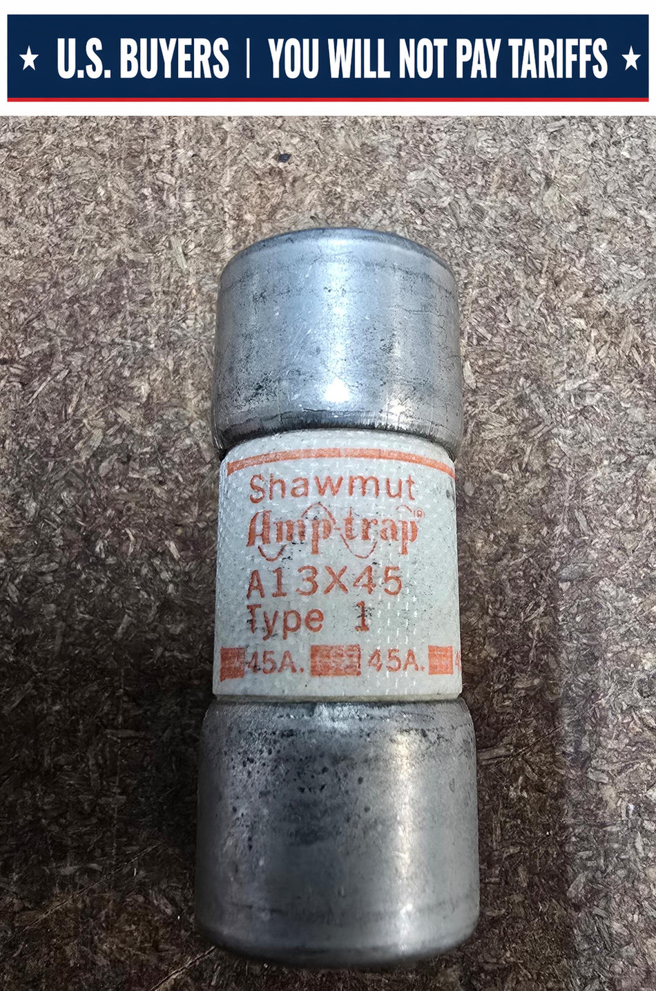 FERRAZ SHAWMUT A13X45, 45AMP 130V TYPE J FUSE
