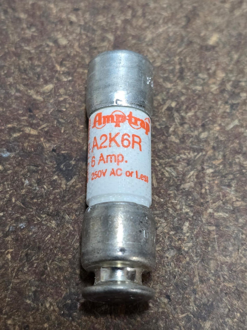 MERSEN A2K6R 6A 250V Amp-Trap RK1 Fast-Acting Fuse