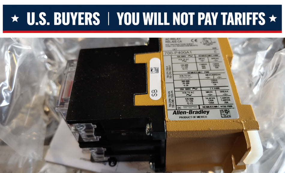 Allen Bradley Type P Control Relay 700-P400A1 115-120V 60Hz Ser:E