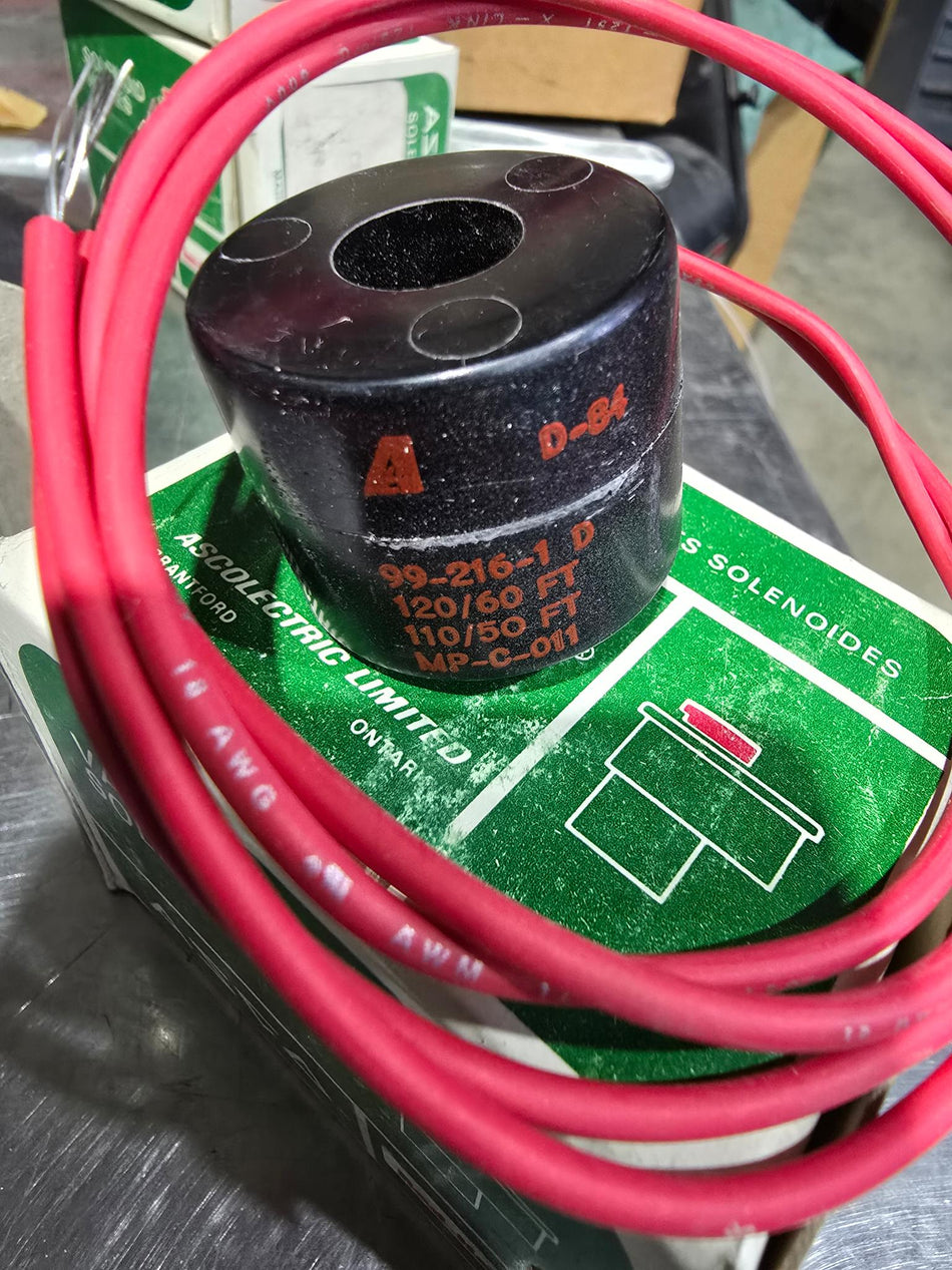 Asco CS99-216-1 Red Hat 120v-ac Solenoid Coil