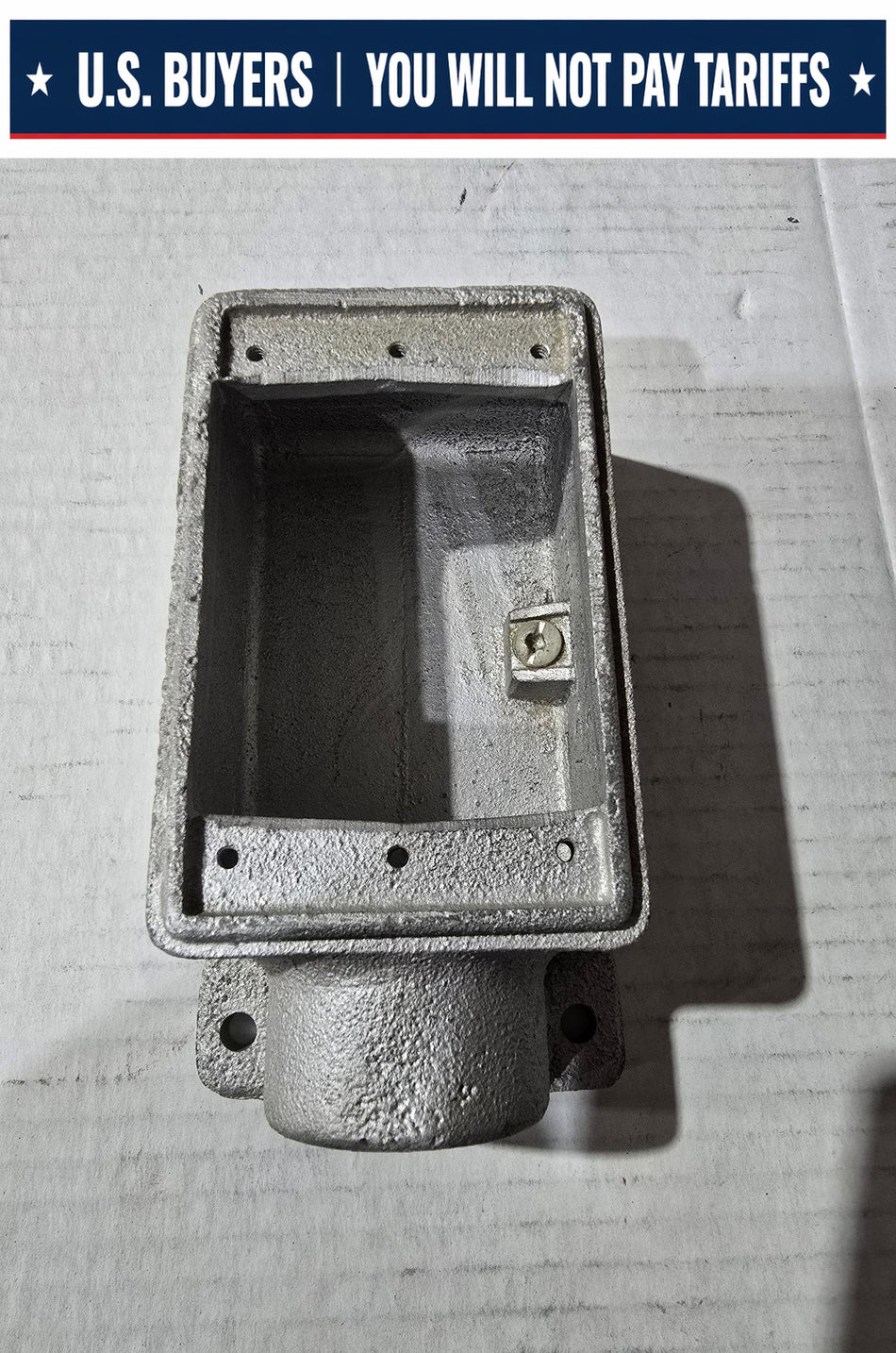 Crouse-Hinds FS3 1" CAST IRON CONDULET 1-GANG DEVICE BOX