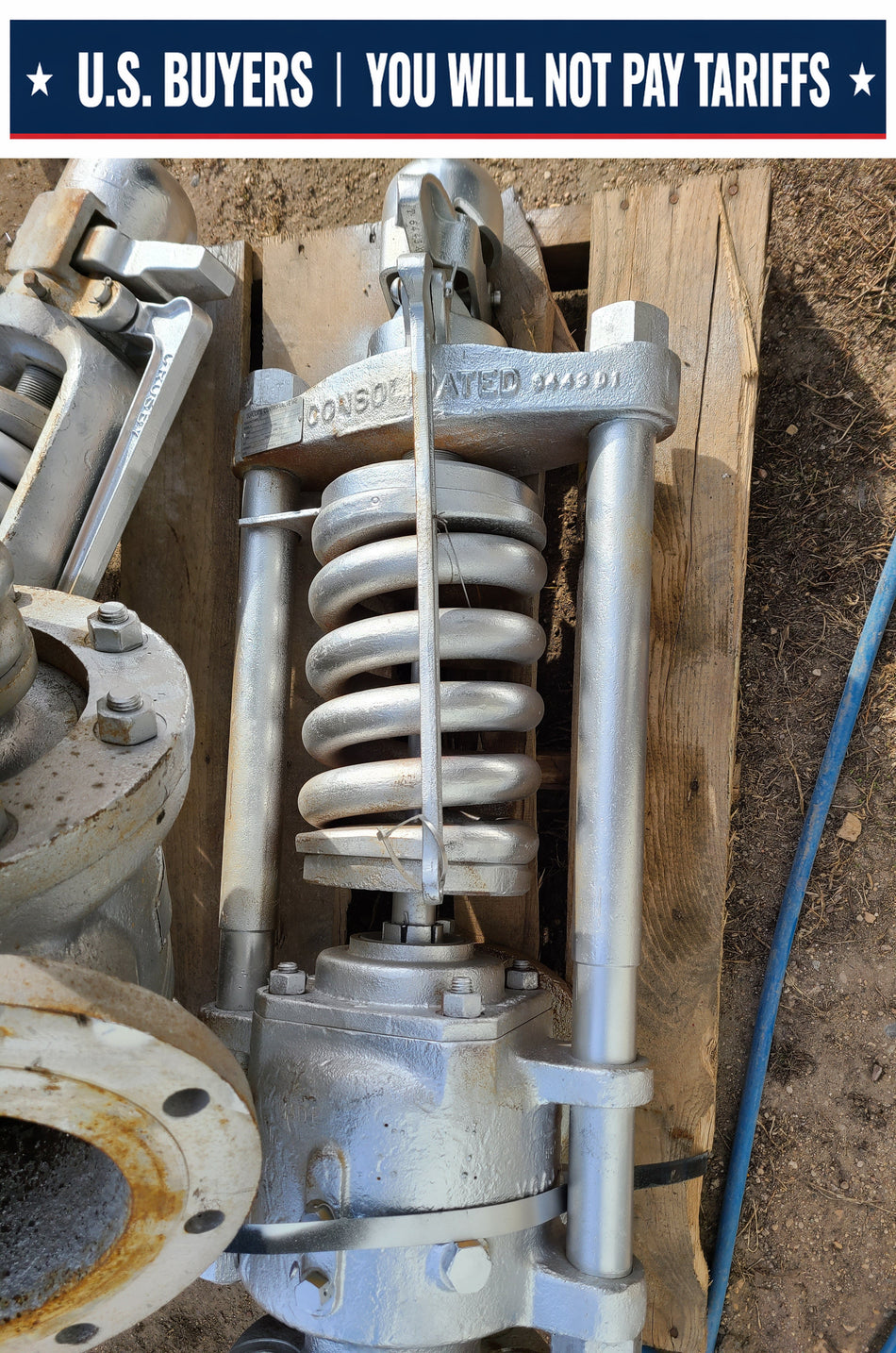 Consolidated Pressure Relief Valve 1747A - 3x6 - Set 1000 PSIG
