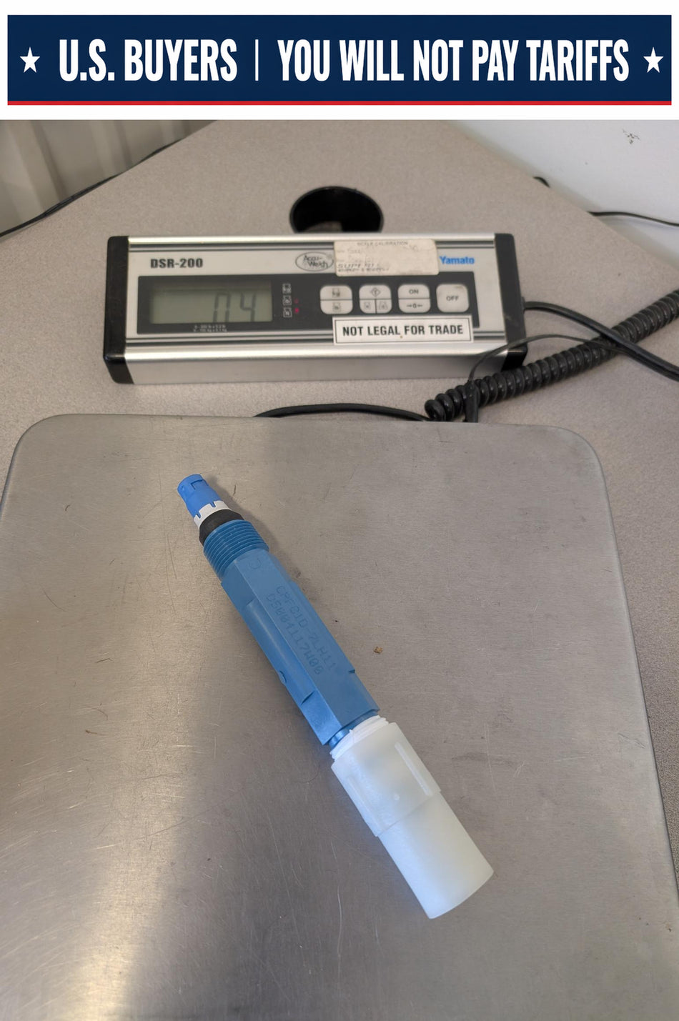 Endress + Hauser Orbipac PH Meter Probe CPF81D-7LH11
