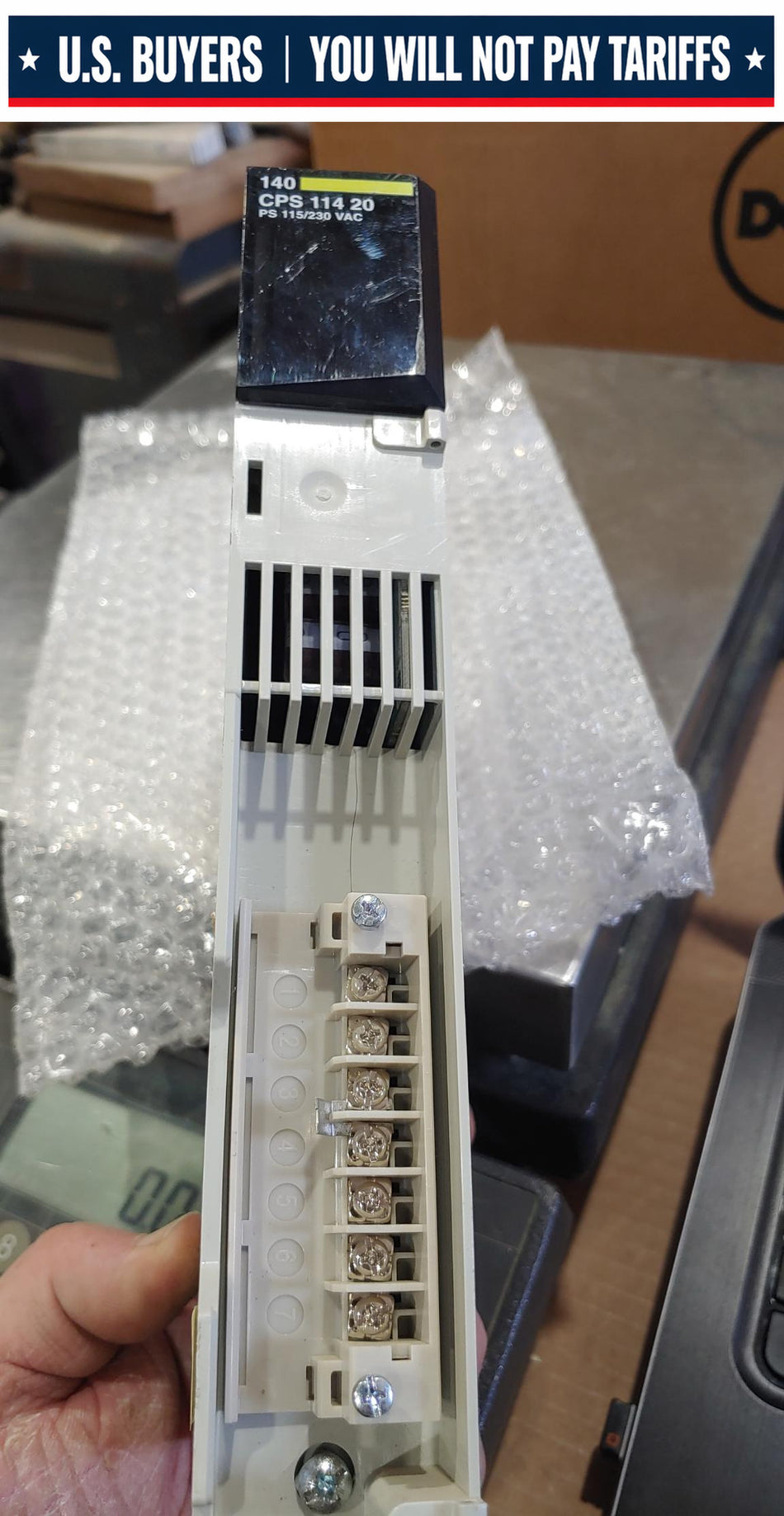 Schneider Electric 140CPS11420 PS 115/230 VAC POWER SUPPLY MODULE