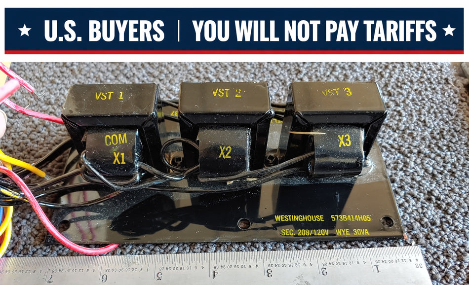 Westinghouse 573B414H05 Transformer Assembly Pri:480V Sec: 208/120V