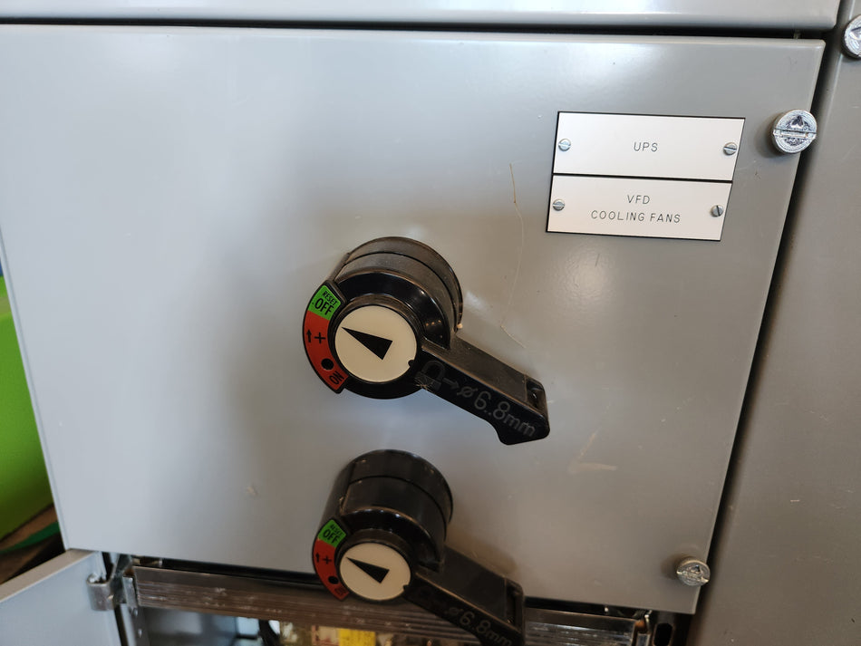 Moeller Modan 3000 MCC Bucket - 2 x 60 Amp - 480v, 3 PH, NZM 6 b-63