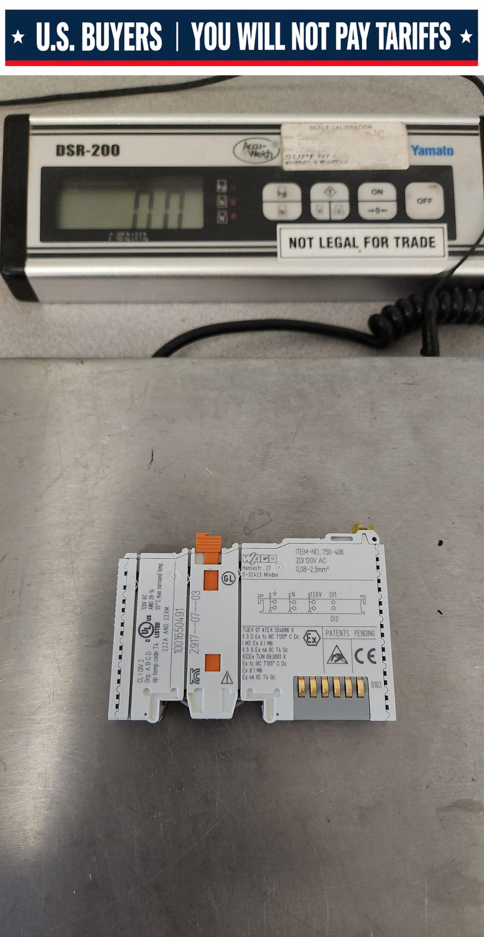 WAGO 750-406 Digital Input Module