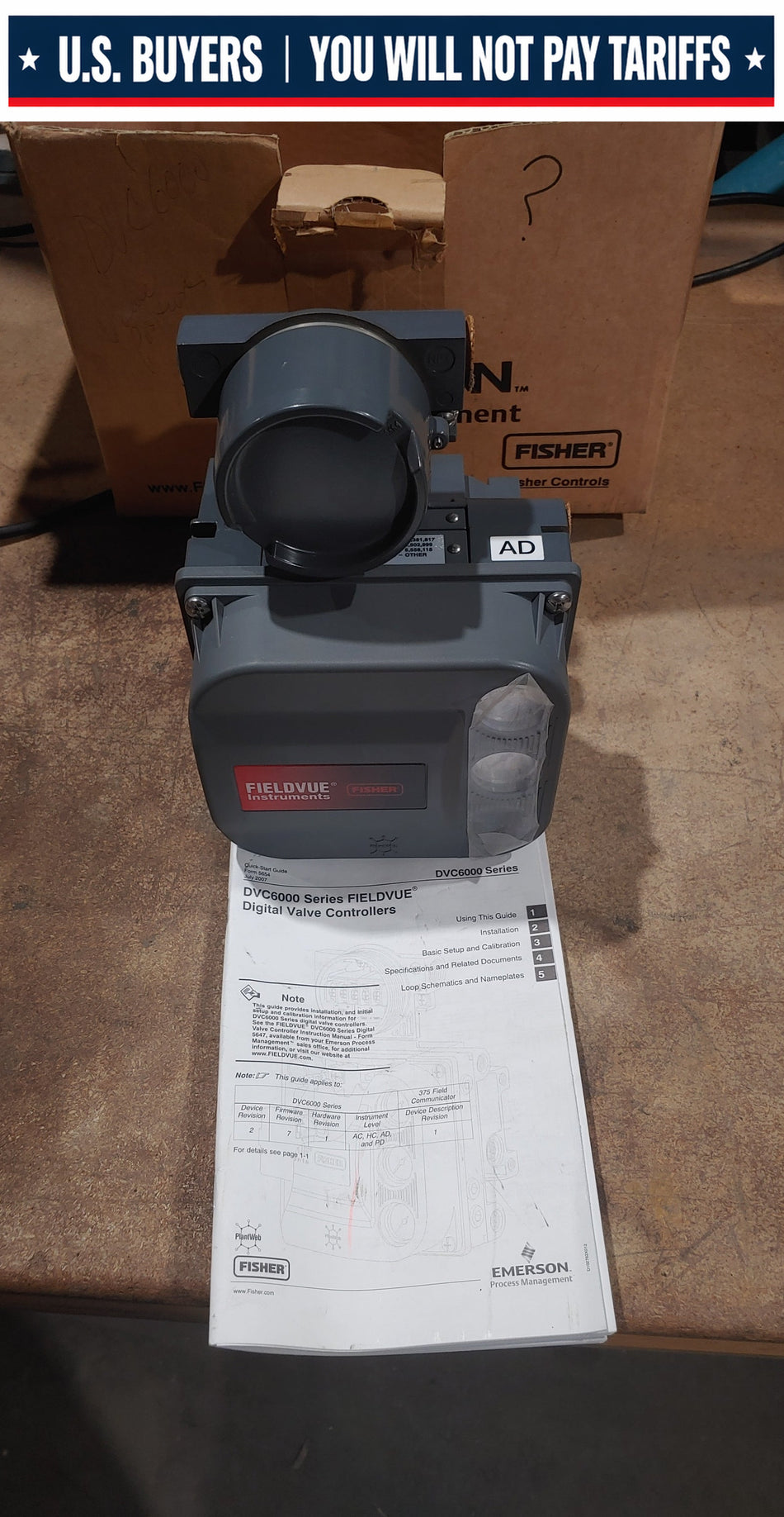Fisher DVC-6030 Digital Valve Controller