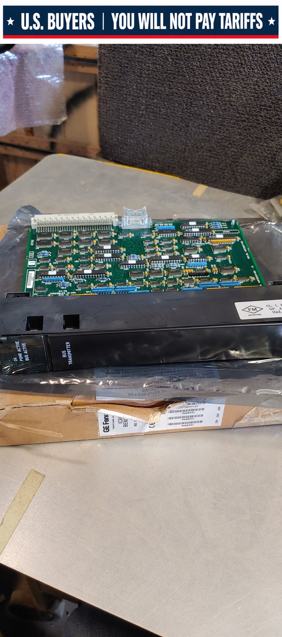 GE Fanuc IC697BEM713J Bus Transmitter