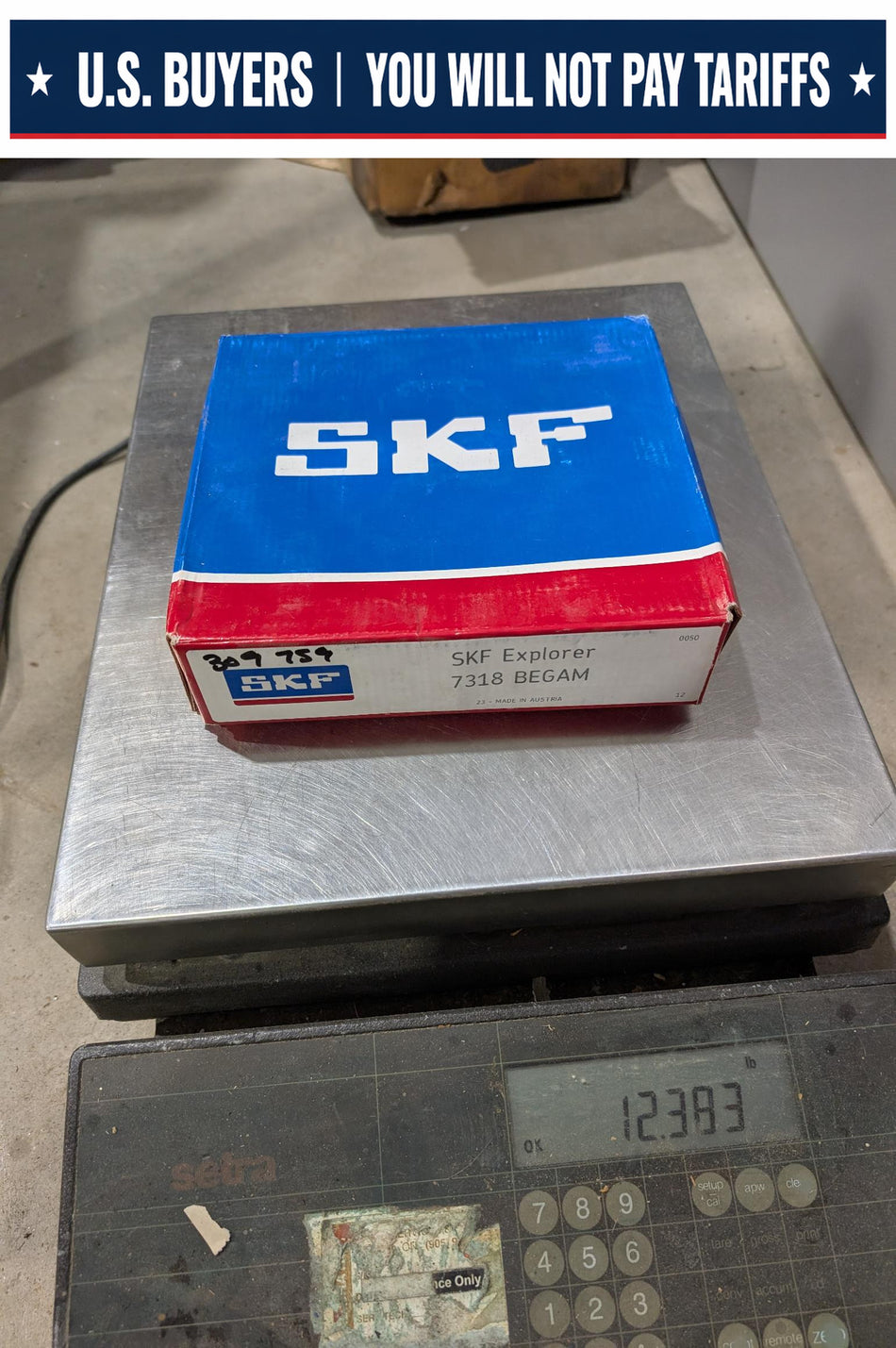 SKF Explorer Angular Contact Bearing - 7318 BEGAM - NEW