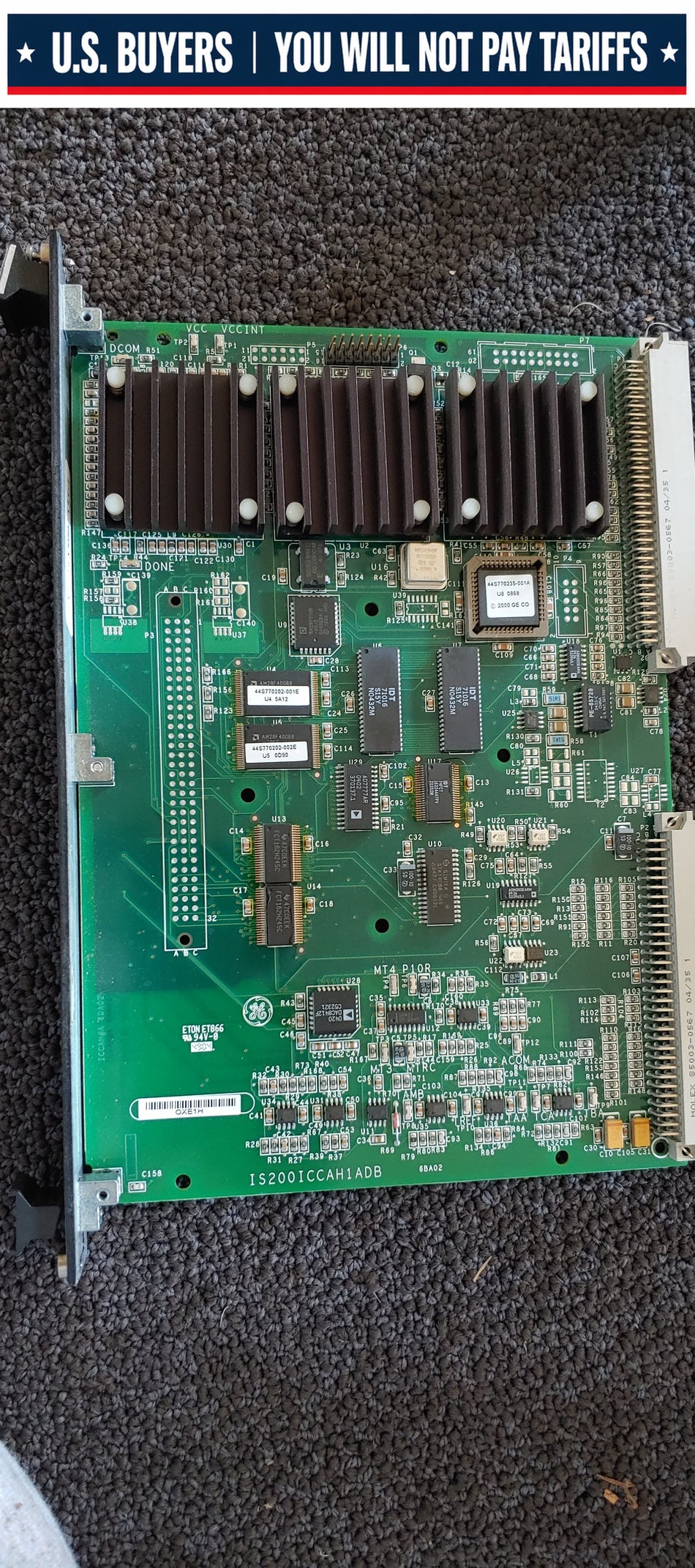 IS200ICCAH1ADB General Electric PC Board "used"