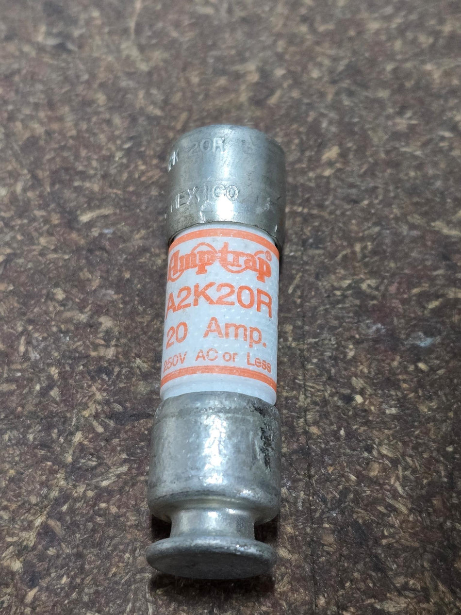 MERSEN A2K20R 20A 250V Amp-Trap RK1 Fast-Acting Fuse