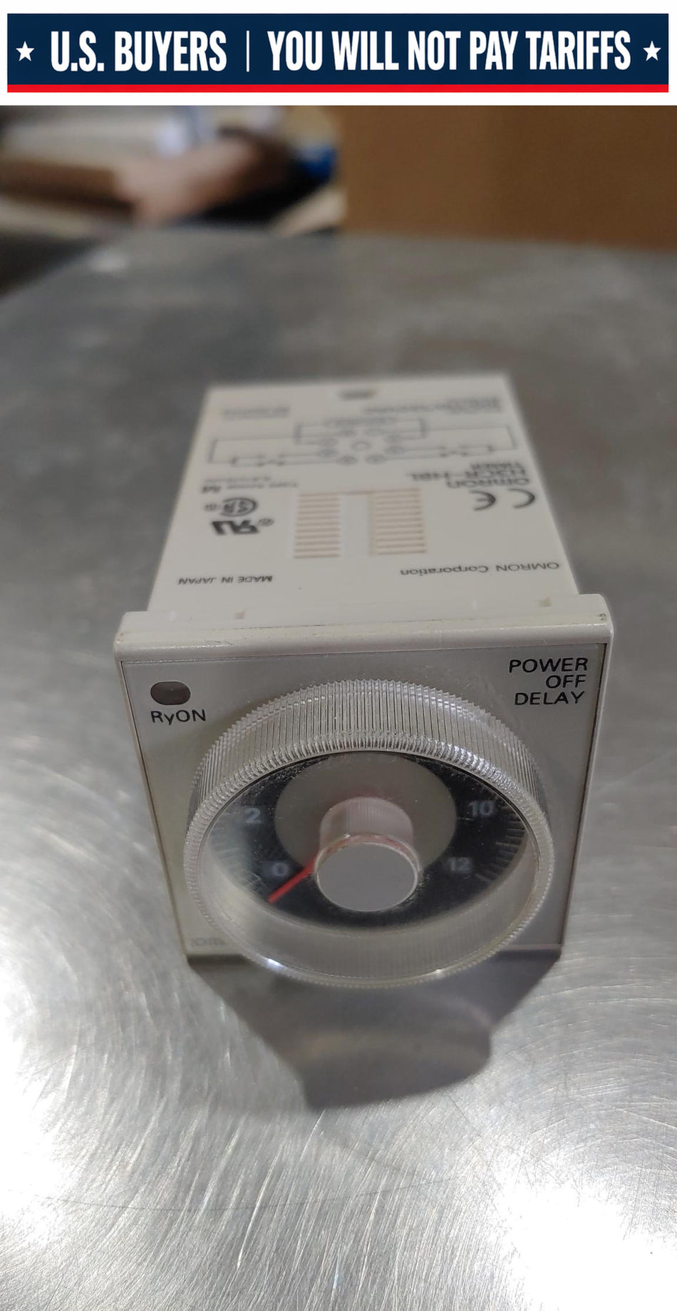 OMRON H3CR-H8L TIMER 110/120VAC (USED)
