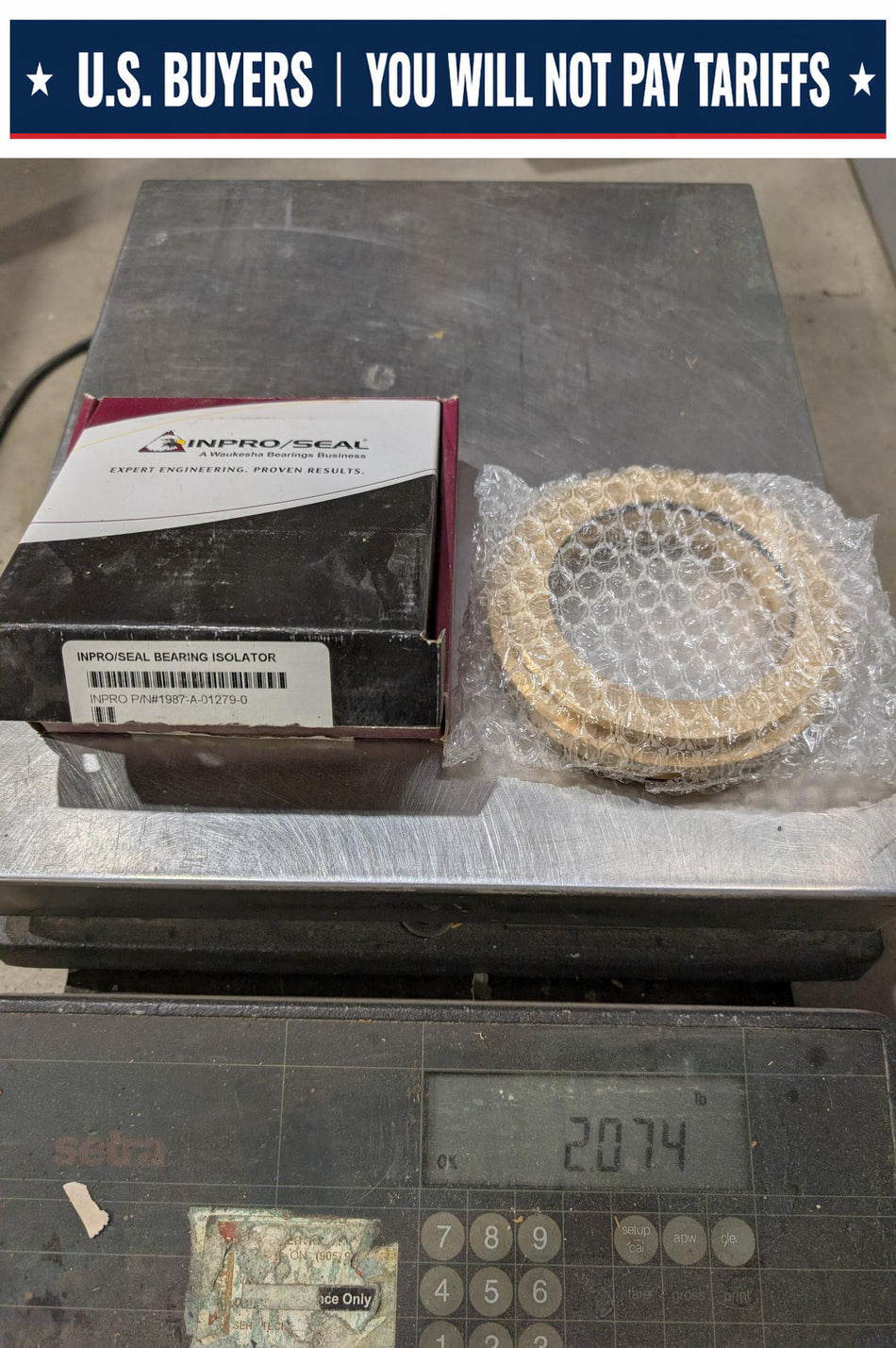 INPRO Seal Bearing Isolator - 1987-A-01279-0 - NEW