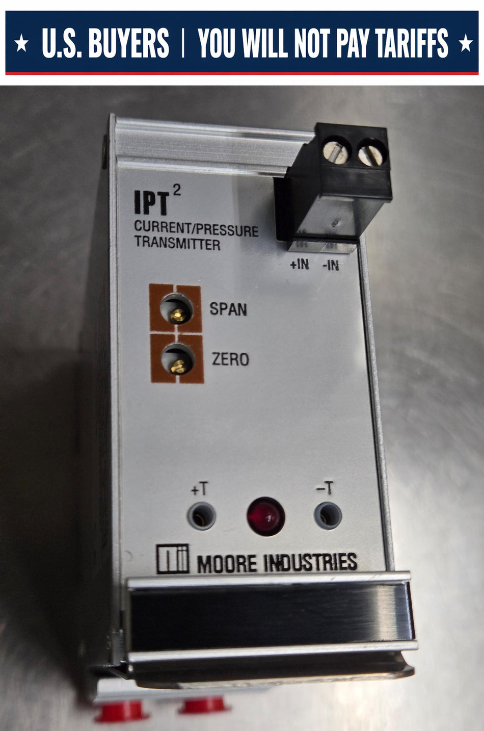 Moore Current-to-Pressure (I/P) Transmitter IPT2/4-12MA/0-20PSIG/25PSI-FA1