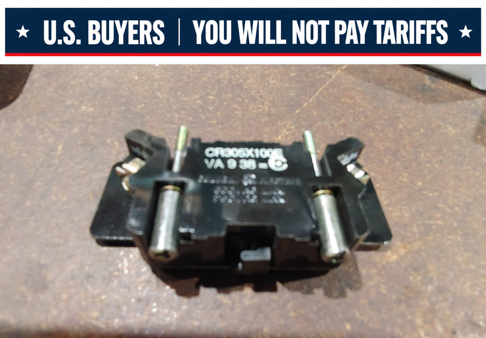 GENERAL ELECTRIC CR305X100E  AUXILIARY CONTACT 1 NC CONTACT