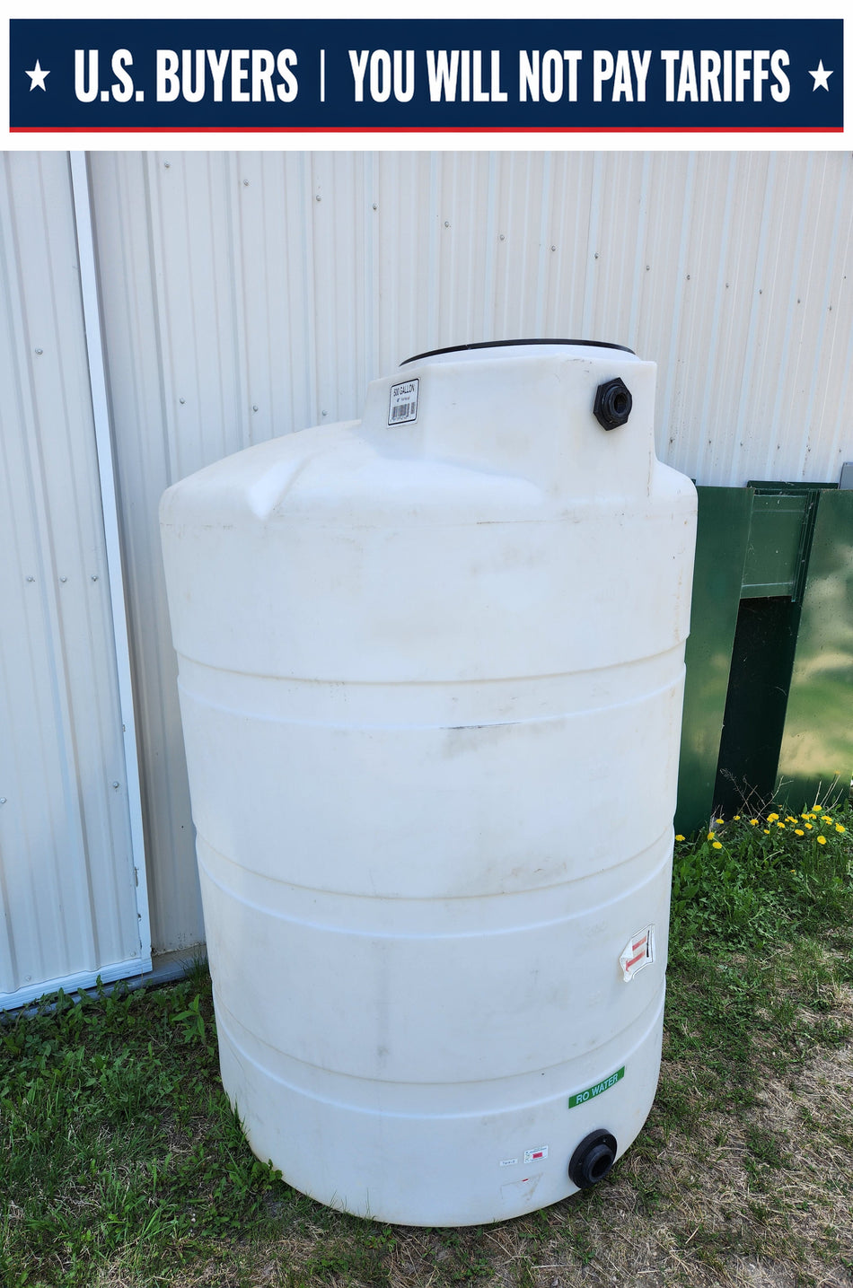 Norwesco 40148 - 500 Galon Polyethylene Plastic Tank