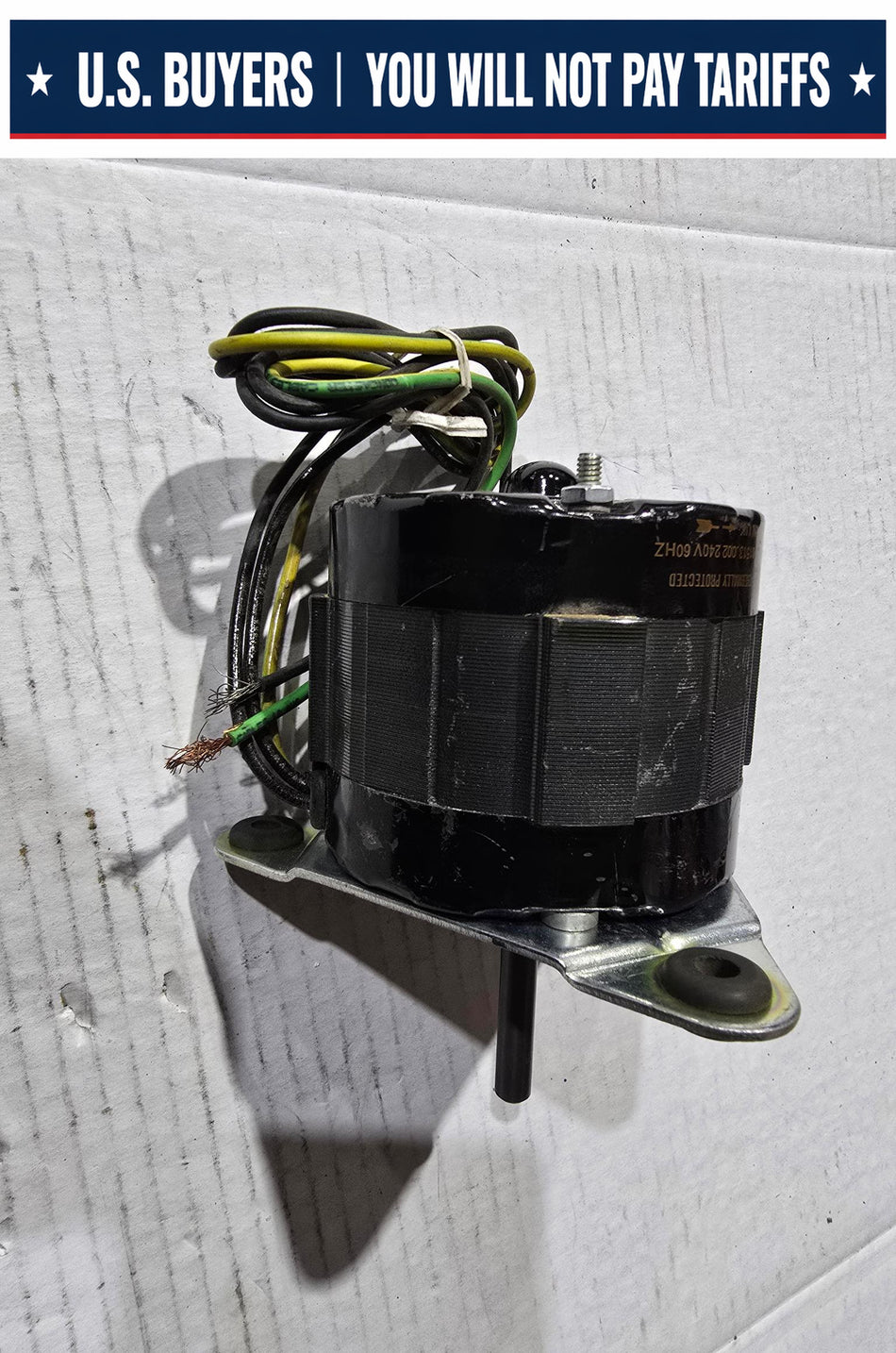 Magnetek Electric Motor - AA2P3137K - 1/30 HP - 1 PH - 1550 RPM - 240V