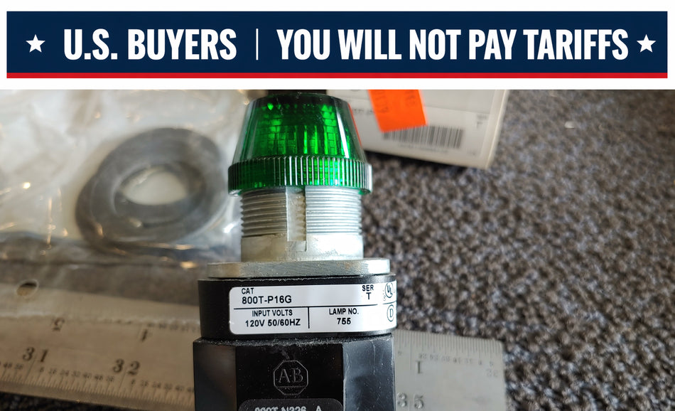 Allen Bradley 800T-P16G Ser/T 30.5mm Type 4/13 Pilot Light 120v