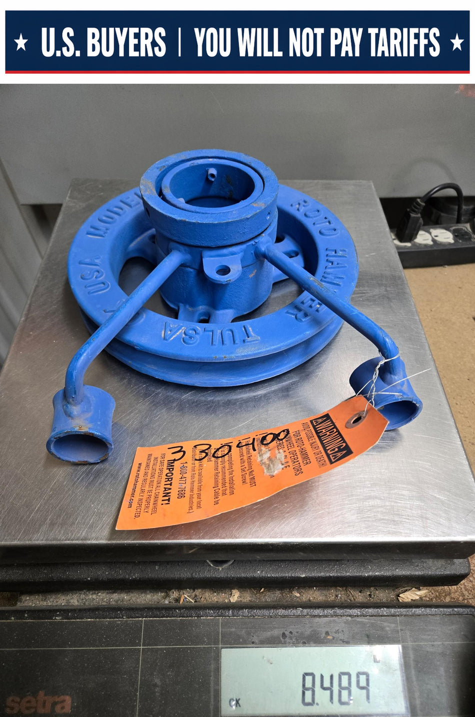 Roto Hammer CL9DI Iron Valve Chainwheel