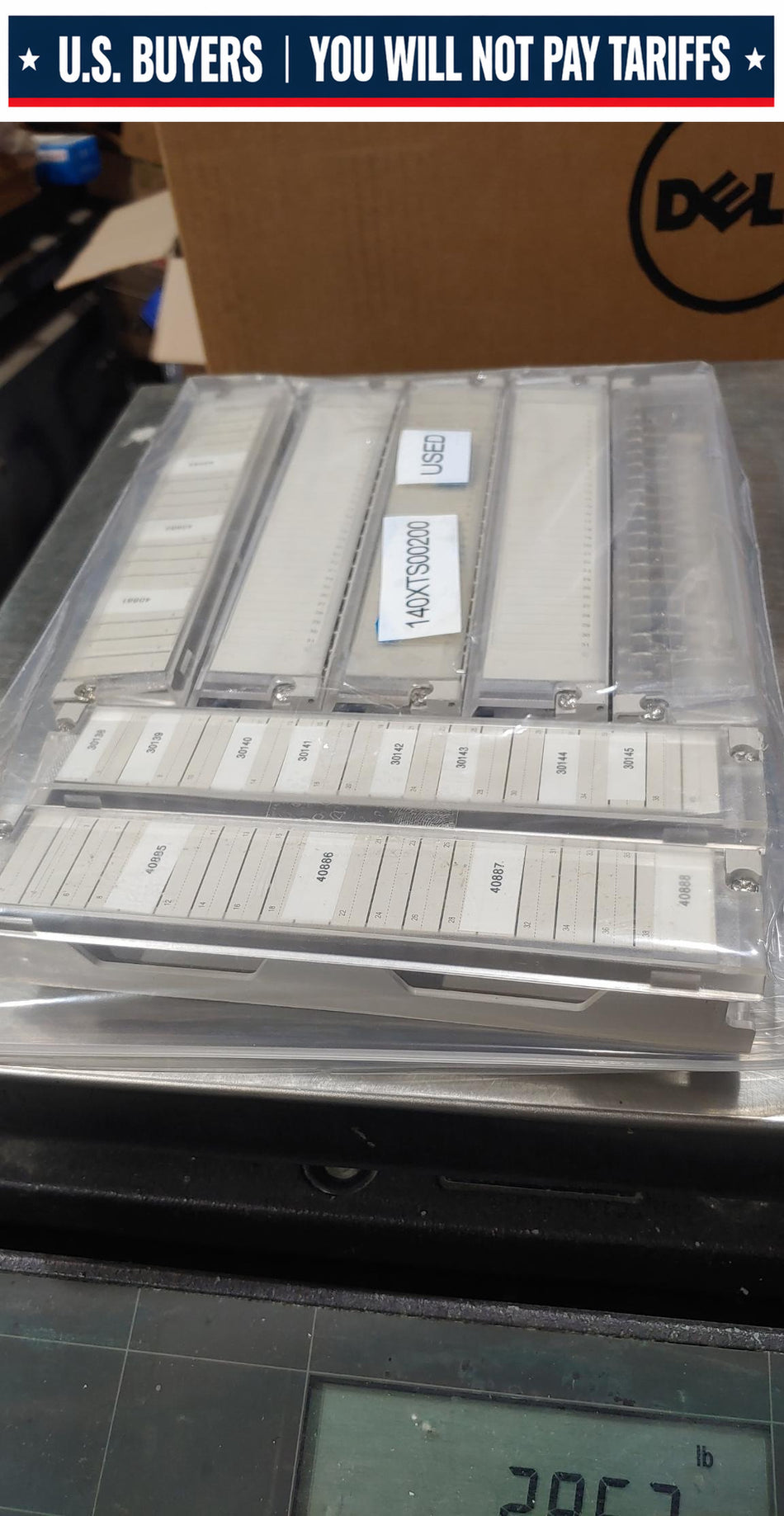 Schneider Electric 140XTS00200 Quantum Screw terminal block (7 PACK USED)