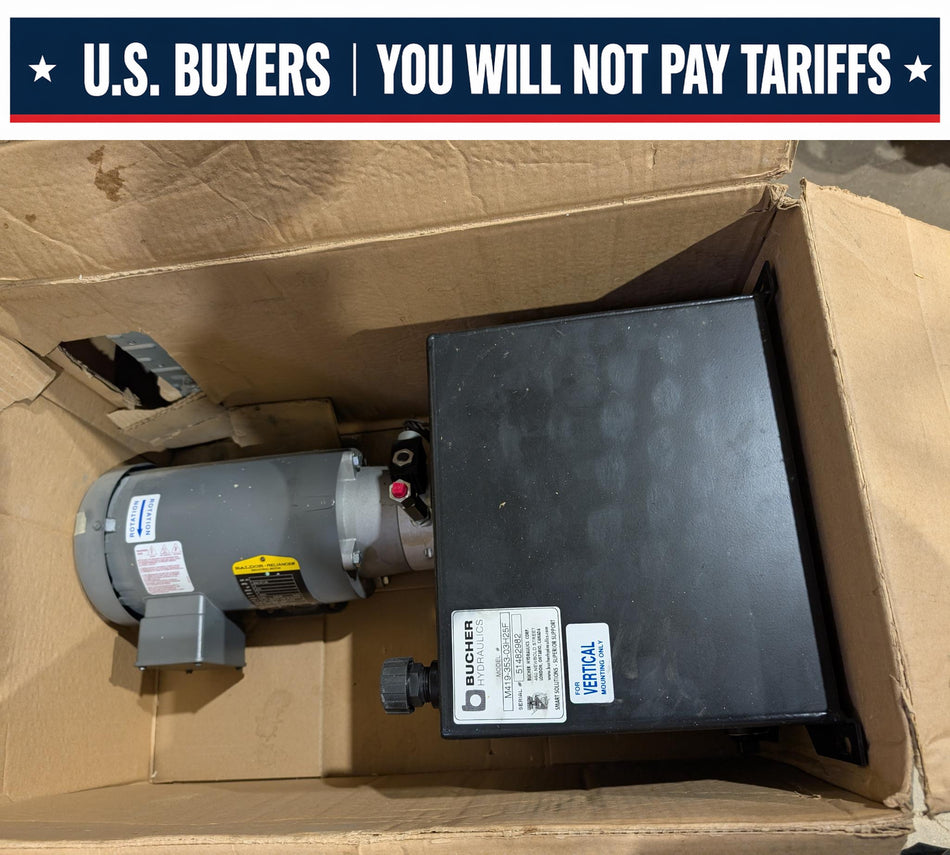 Bucher Hydraulics Power Pack M419-353-03H25F - 3 HP - 575v