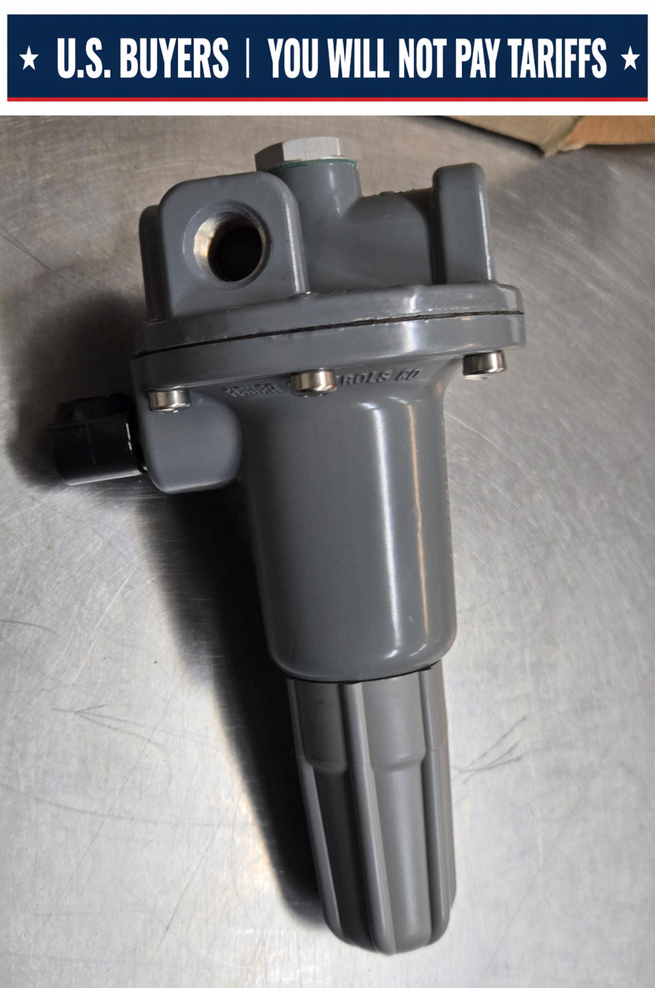 Emerson Fisher Pilot Release Valve 6358B-1B 15-40 PSI 1/4" FNPT Connections