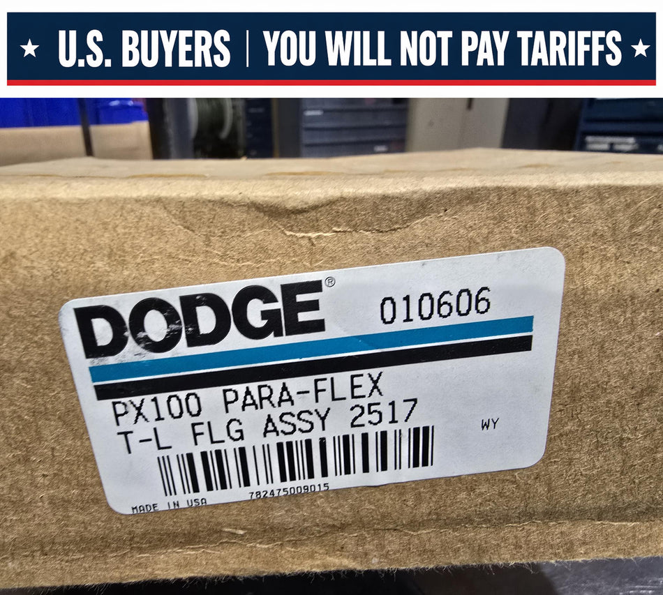 Dodge PX100 PARA-FLEX TAPER-LOCK FLG ASSY 2517 Dodge 010606, Tire Coupling Flange Assembly
