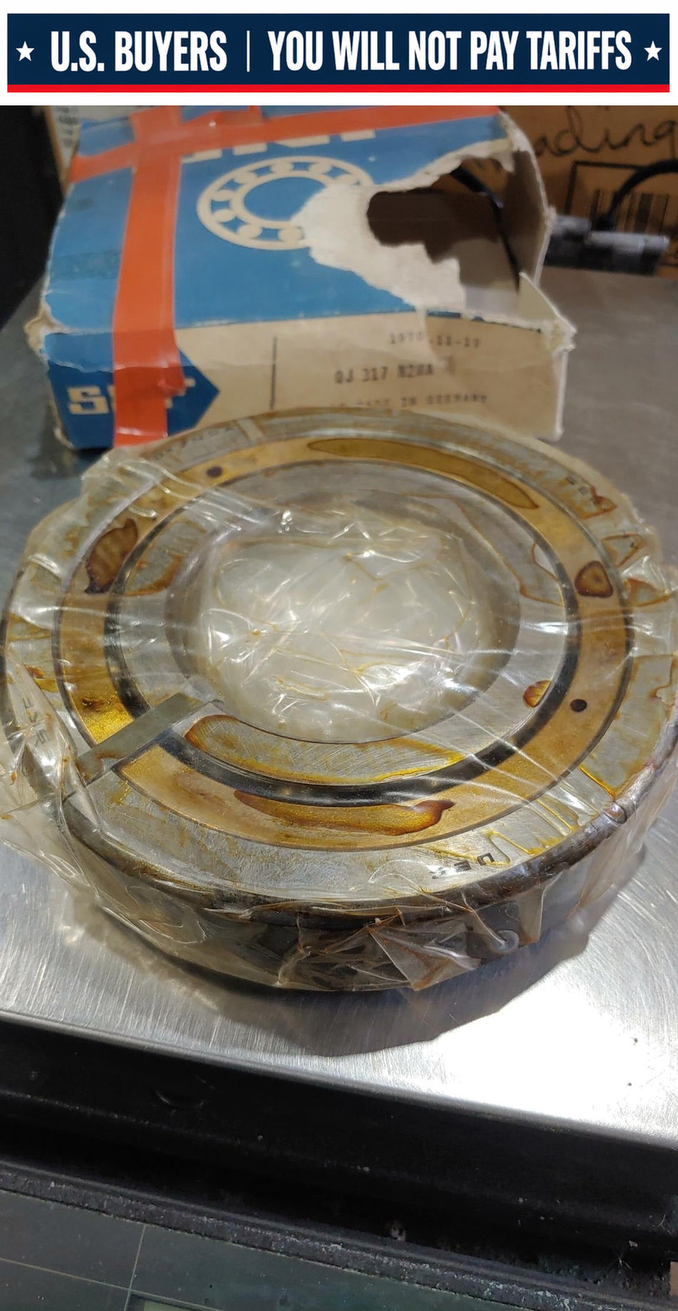 SKF QJ 317 N2MA Four-Point Contact Bearing
