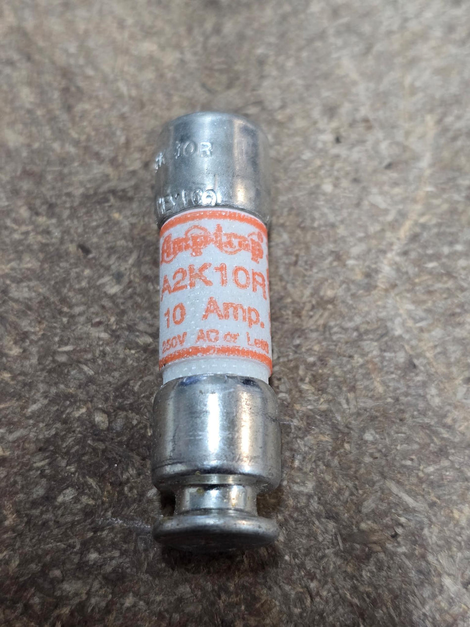 MERSEN A2K10R 10A 250V Amp-Trap RK1 Fast-Acting Fuse