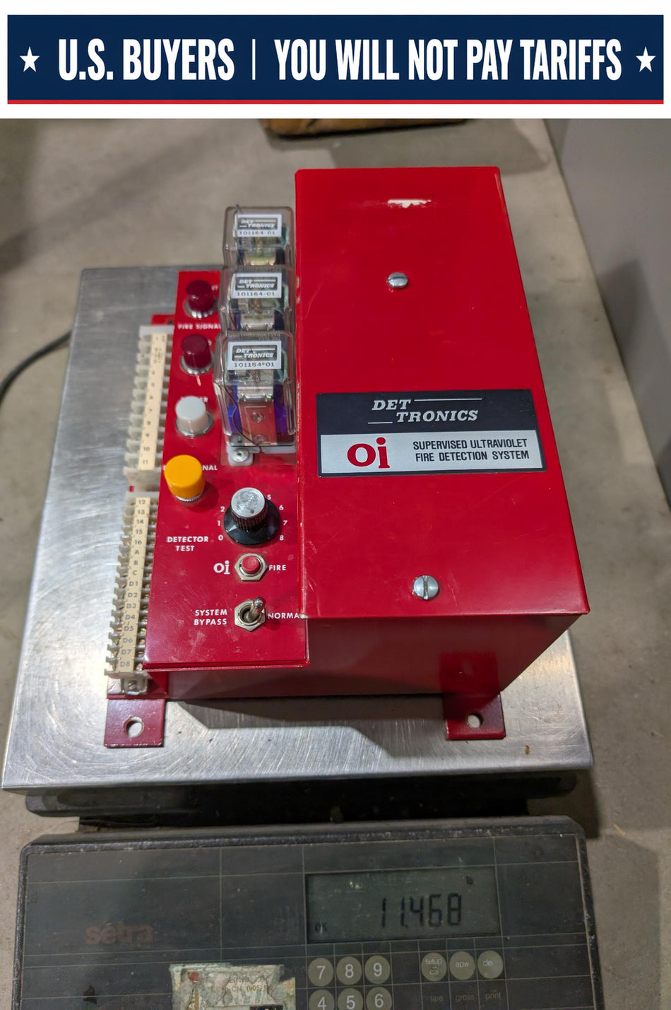 DET TRONICS OI Supervised Ultraviolet Fire Detection System - 001855 - NEW