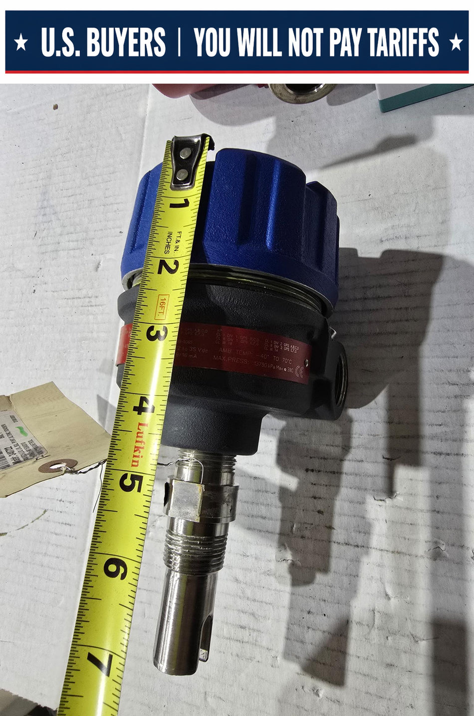 MAGNETROL 961-50A0-010/9A1-A11A-001 ULTRASONIC LIQUID LEVEL SWITCH (USED)