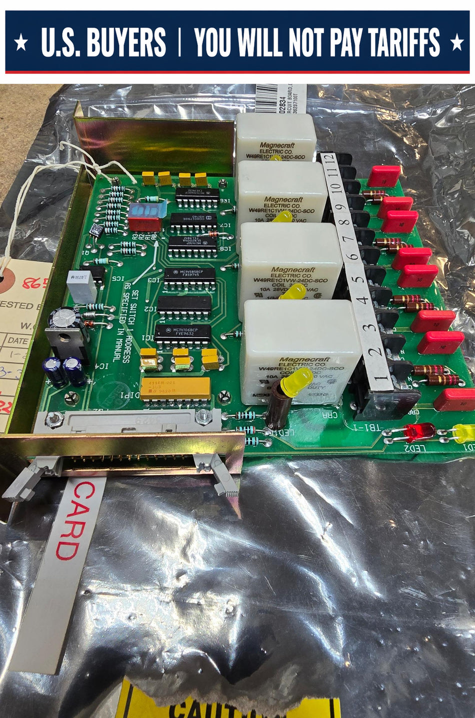 Robicon 362871.00 Rev H Output Board (USED)