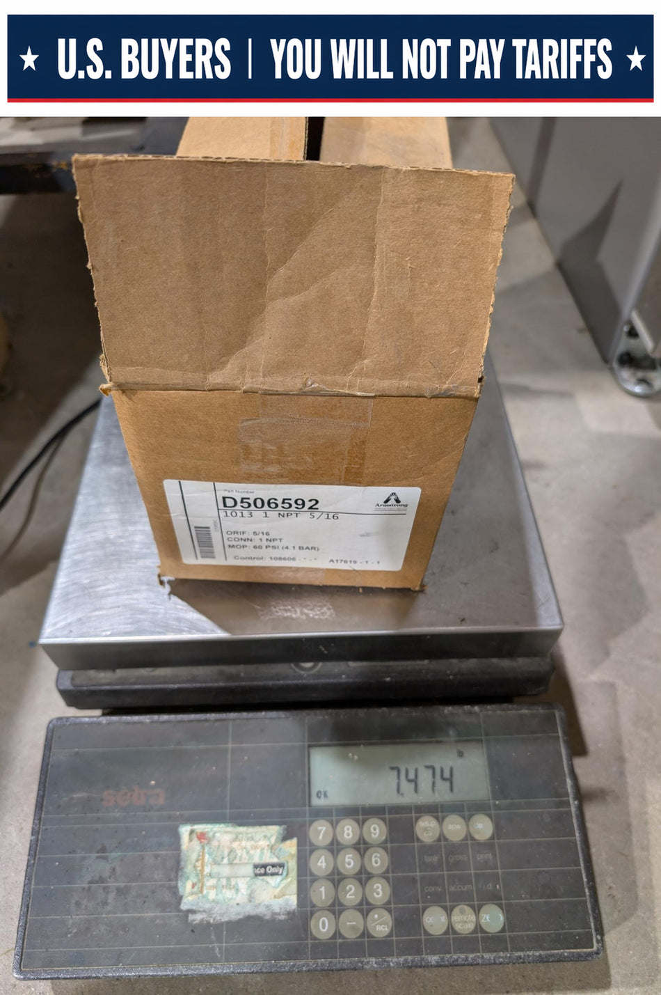 Armstrong 1013 - D506592 Steam Trap - 1 inch NPT - 60 PSI
