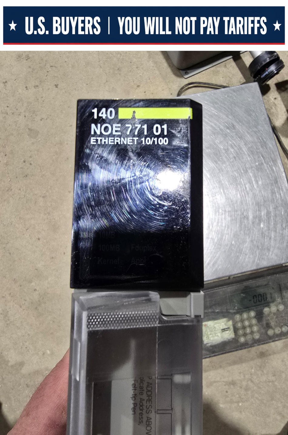 Schneider Electric 140NOE77101 MODULE (USED)
