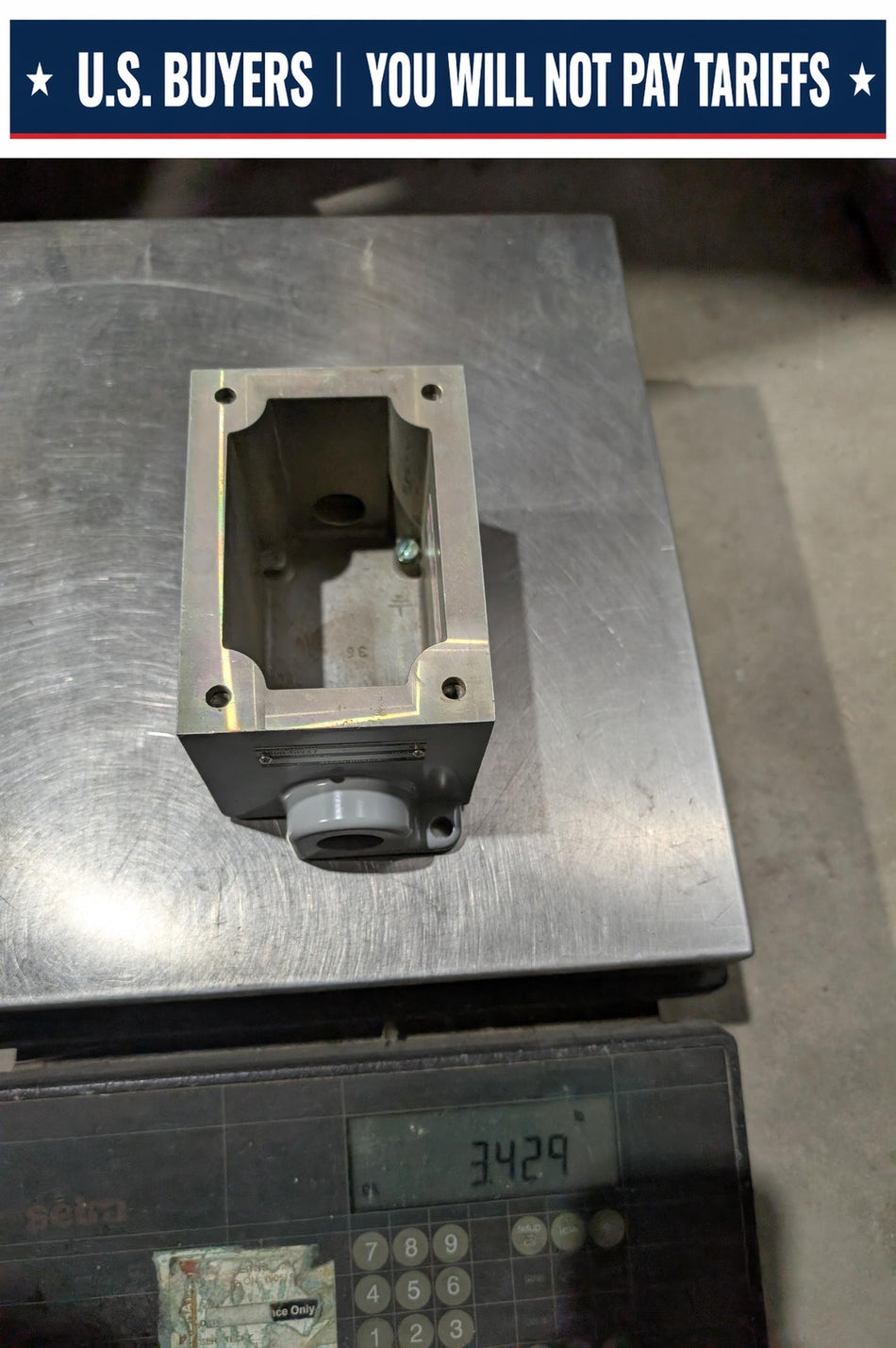Allen Bradley Aluminum Enclosure - 800H1HVX7 - NEMA 7/9