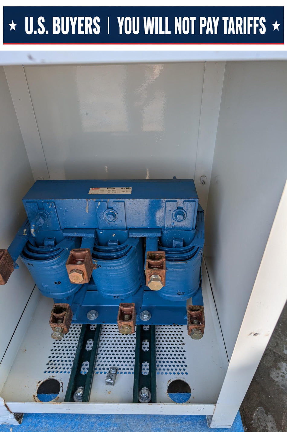 MTE Matrix 3 Phase Reactor, 600v, 250A, RL-25003
