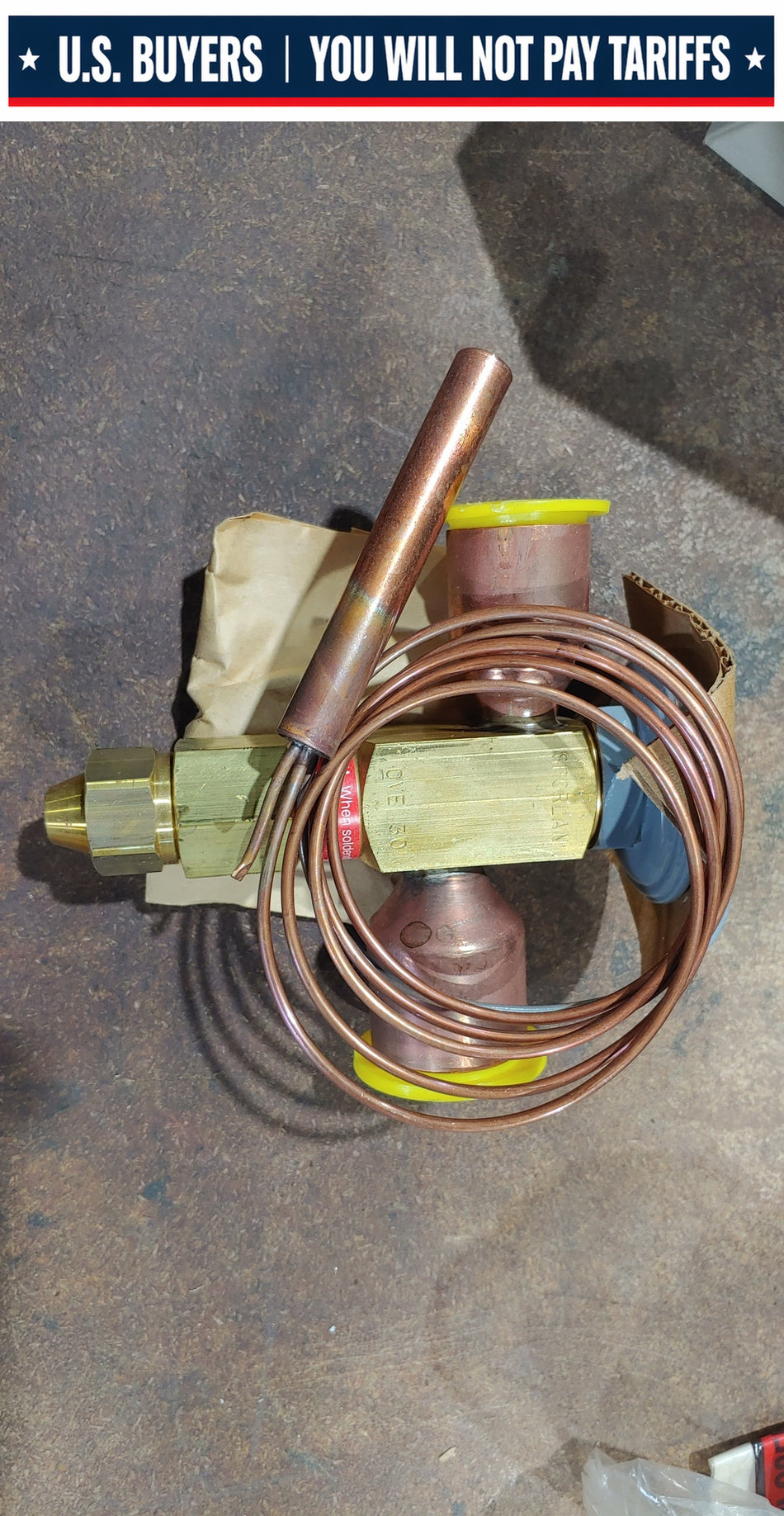 Sporlan OVE-30-CP100 Sporlan 124310 Thermal expansion valve