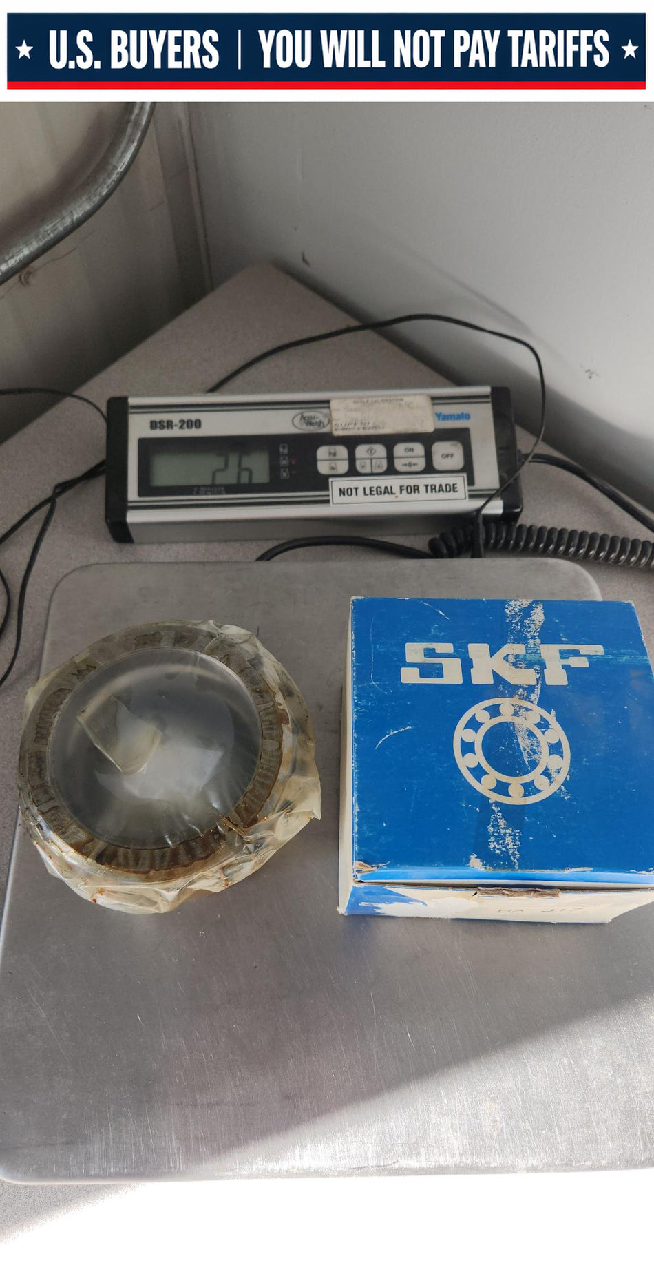 SKF HA 317 Adapter sleeve with KM lock nut and MB lock washer