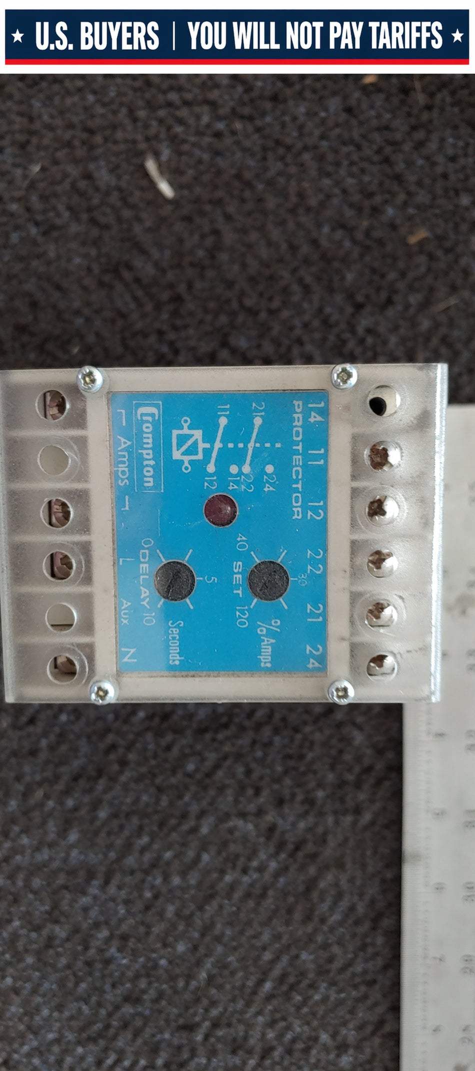 Crompton Instruments 252-PAUU Time Delay Relay