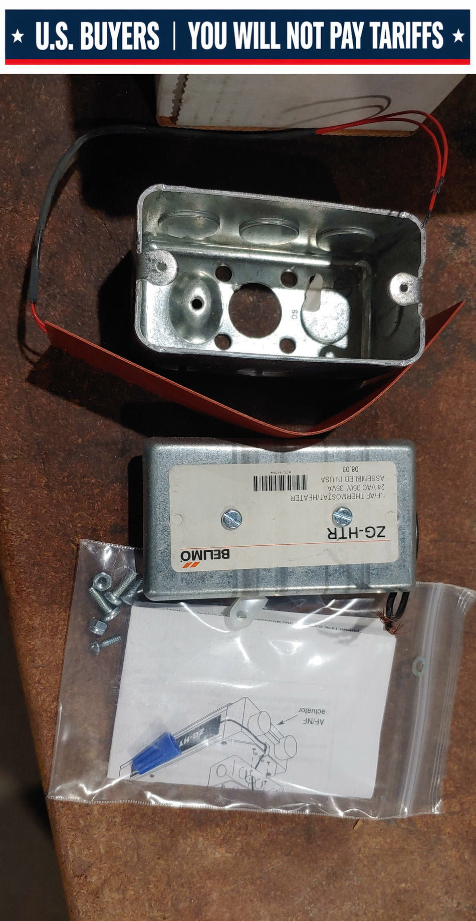 Belimo ZG-HTR Heater Kit for AF/NF 24vac 35w 35va